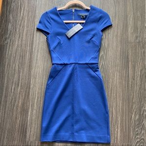 NWT French Connection Electric Blue Body-con Dress